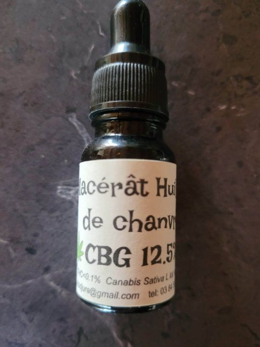MACERAT HUILEUX CBG 12.5% Full Spectrum