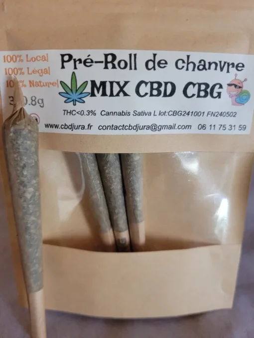 Pré Roll CBD & CBG